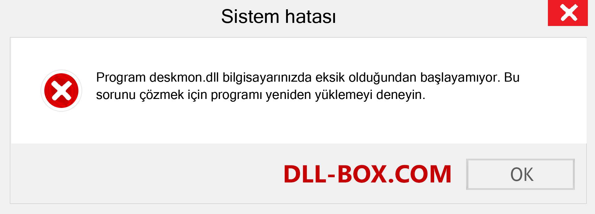 deskmon.dll dosyası eksik mi? Windows 7, 8, 10 için İndirin - Windows'ta deskmon dll Eksik Hatasını Düzeltin, fotoğraflar, resimler